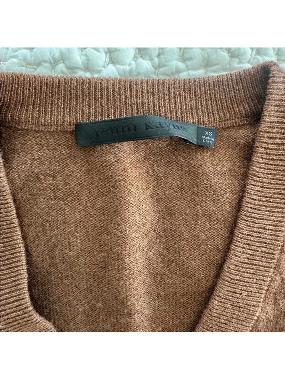 Jenni Kayne Flynn Cashmere Sweater Canyon XS - Picture 2 of 9